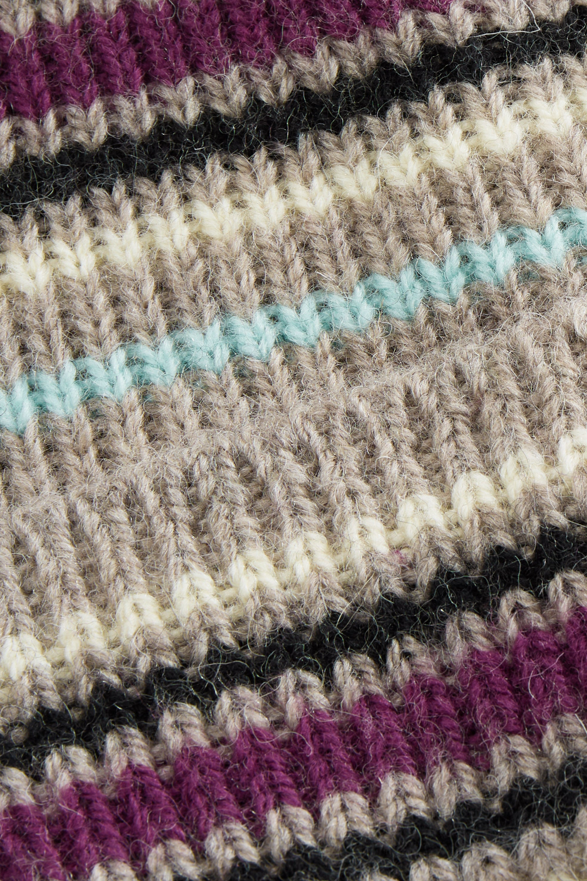 Skall Studio Laura beanie Beanie Brown mélange/Multi